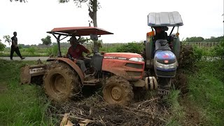 Sulit Naik! Traktor roda 4 Iseki & Yanmar