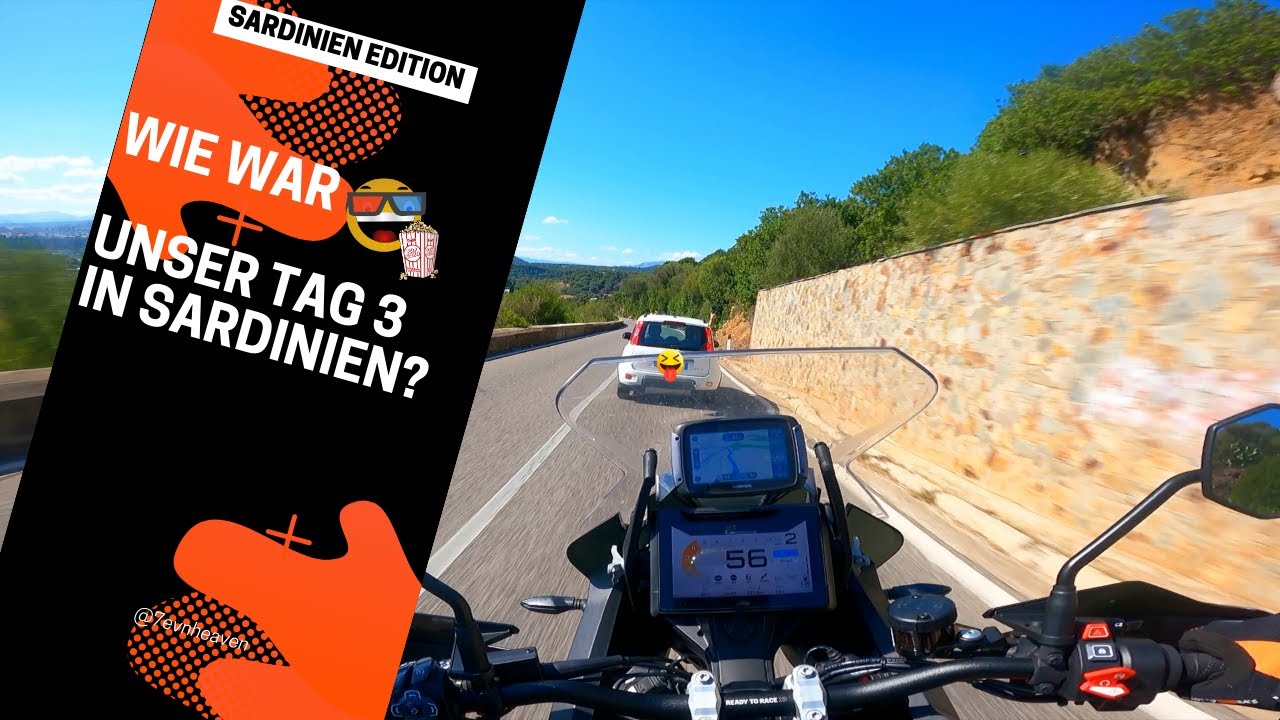 KTM 1290 Super Adventure S - Das war der Tag 3 in Sardinien - MotoVlog