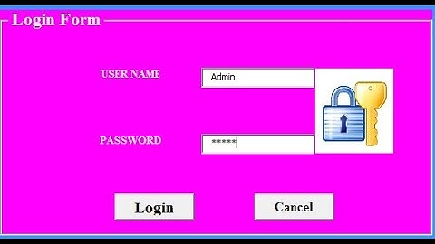 Excel VBA Login Form