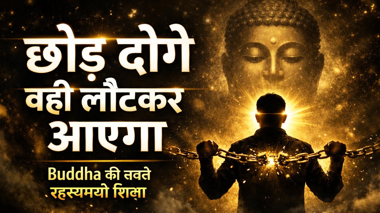 ''छोड़ना सीखो, सब अपने आप मिलेगा | Life Of Buddha Wisdom''