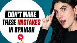 Top 10 Mistakes Beginners Make in Spanish #learnspanish #spanishlessons #spanishlanguage