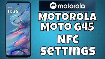 NFC Enable Disable Motorola Moto G45 || How to turn on / off NFC || NFC settings