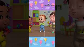 Body Parts Song Part 2 | Baby Ronnie Nursery Rhymes  #Shorts #Childrensongs