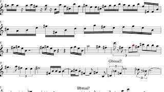 The Black Page 2 acapella with highlighted score