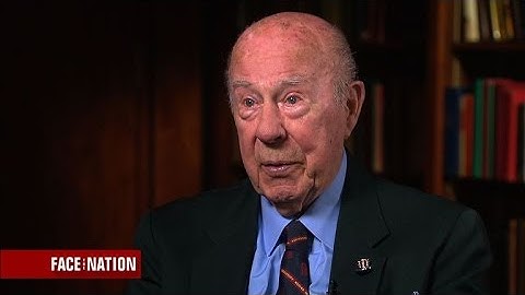 George Shultz on the Trump administration