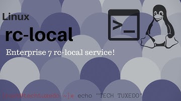 Run scripts on start up (rc.local)