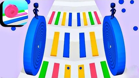 Layer Roll- All Levels Mobile Gameplay - Very Satisfying and Relaxing ASMR - Video Gameplay FAITYR