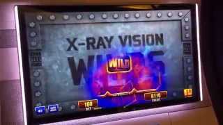 Aristocrat Superman the Movie Slot: X-Ray Vision Wilds Feature screenshot 3