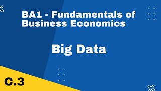 BA1 | Big Data | CIMA | cimaselfstudy.com | Free CIMA study materials