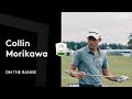 Collin Morikawa full range session in Scotland with Toptracer