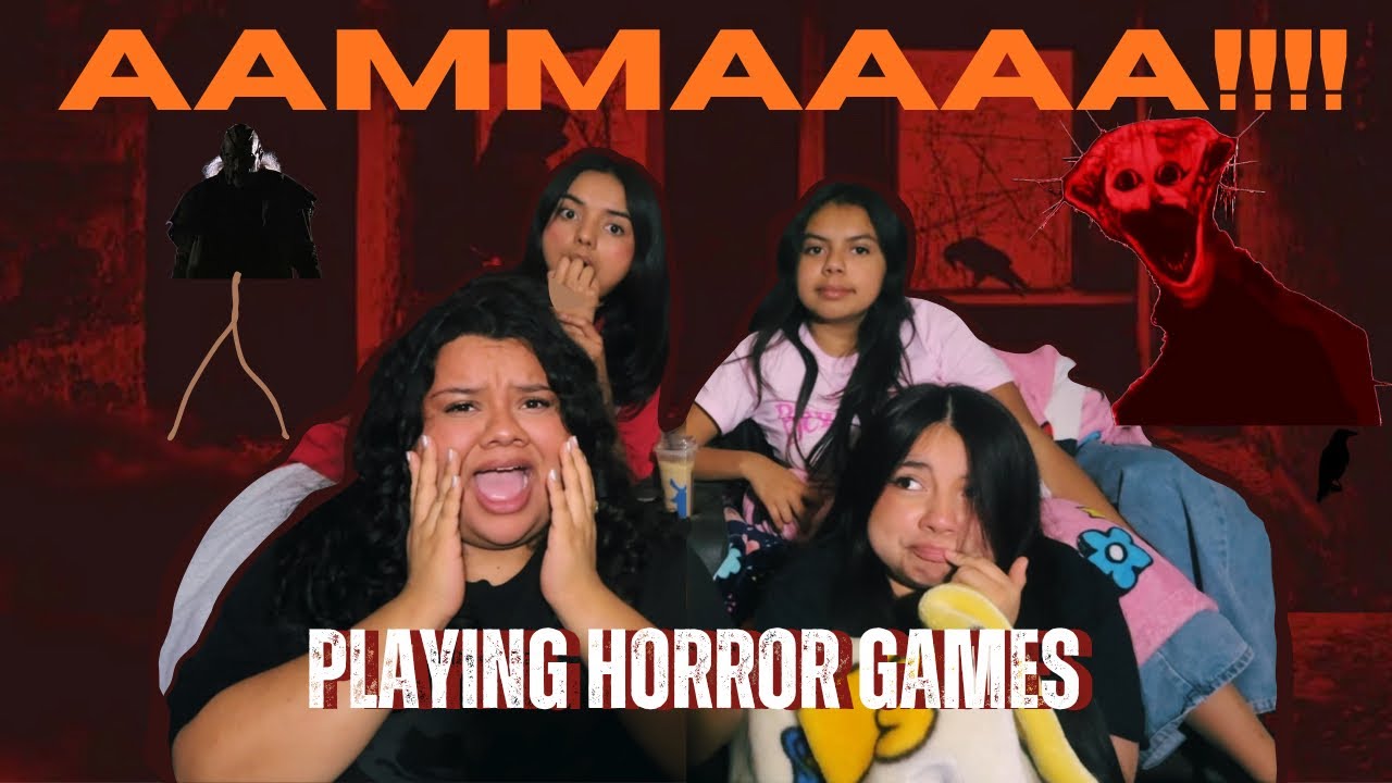 Playing HORROR games -NC sisters