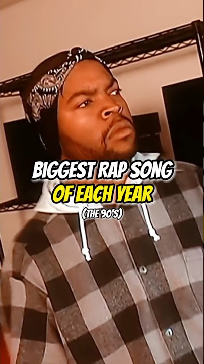 Biggest Rap Song Of Each Year (The 90‘s)🔥🤯 #shorts #hiphop #rap