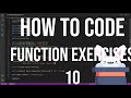 how to code racket - 10 function exercises