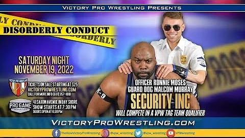 "Officer" Ronnie Moses Message For "VPW DISORDERLY...