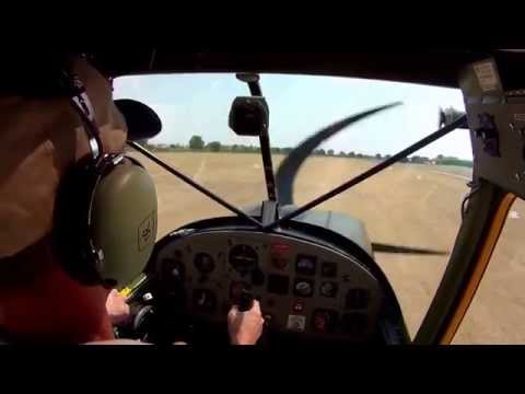 Cessna L19 O-1 Bird Dog how to destroy the tailwheel,...we had a flat tire after that landing.......