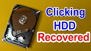 How To Recover Data From A Clicking Seagate Hdd