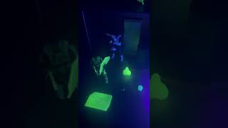 Detailed UV flashlight on glow in the dark toys Profile