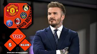 5 Klub Top David Beckham Selama Karir