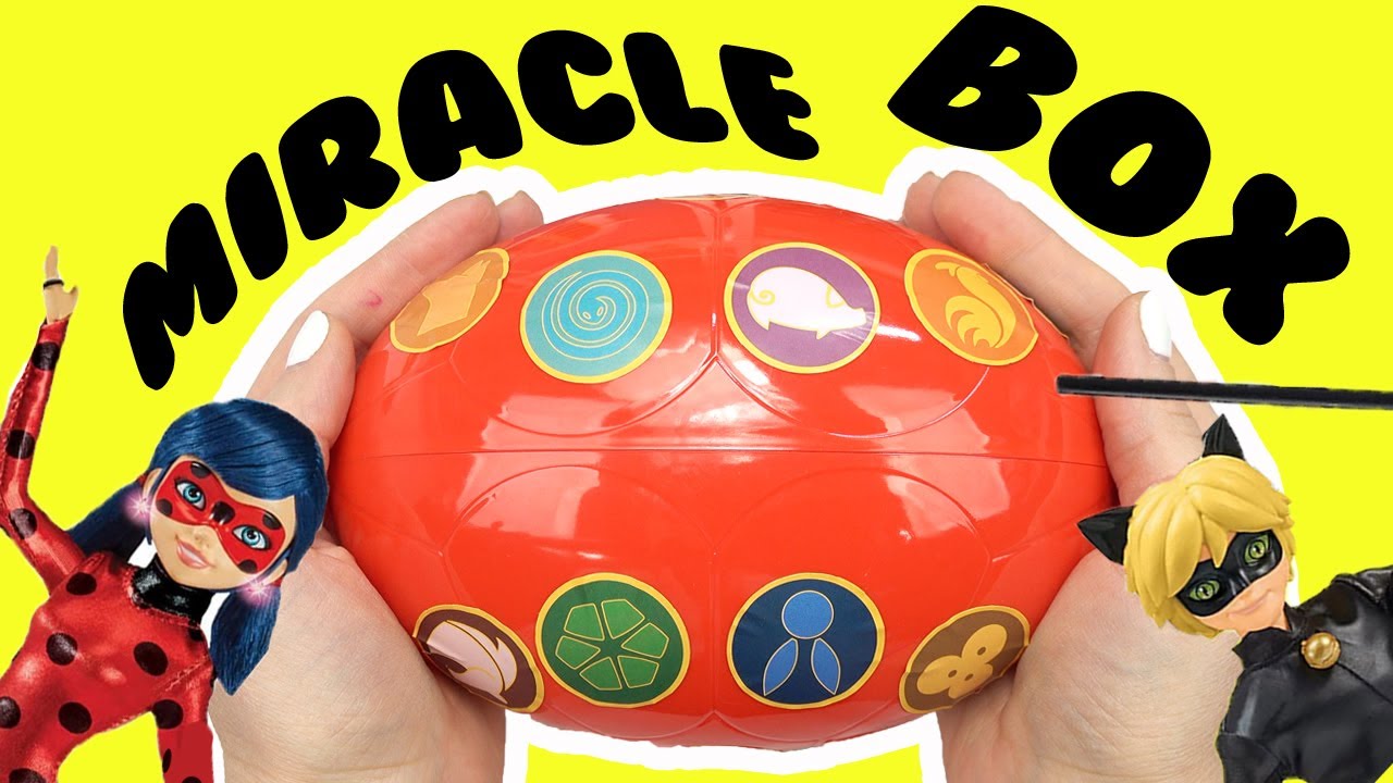 Miraculous Ladybug Miracle Box from Master Fu! Kwami Surprises 