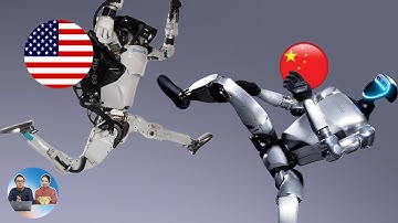 宇树科技PK波士顿动力：人形机器人首秀侧空翻！中美隔空较量，谁更胜一筹？ | 零度解说