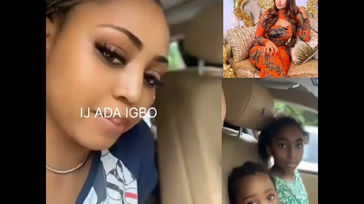 Regina Daniels Used Roll Royce Car TO Buy  Street Corn With Her Boys