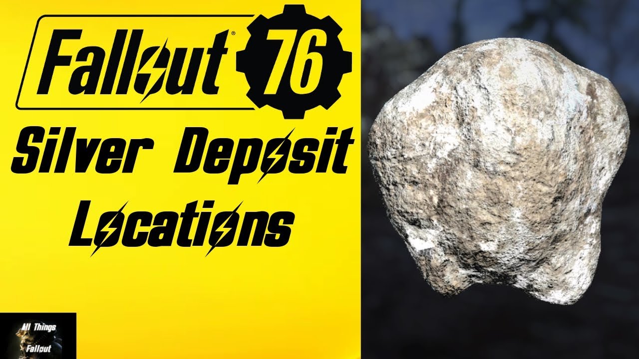 Fallout 76 Silver Deposit Locations YouTube