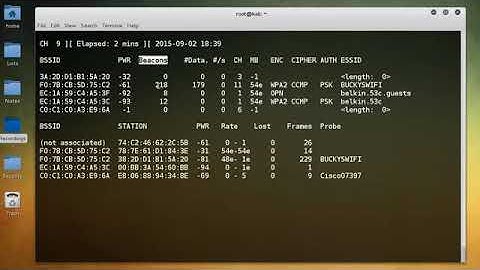 05 WiFi Wireless Security Tutorial   5   Sniffing from the Command Line
