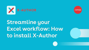 Streamline your Excel workflow: How to install Conga X-Author