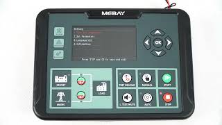 Setting Transformer Primary Current On Mebay Amf Generator Controller Dc82D