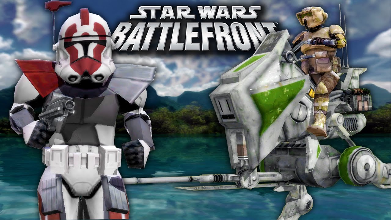 Star Wars Battlefront (2004) DICE Edition - Kashyyyk: Docks Clone Wars (Mod by Giftheck)