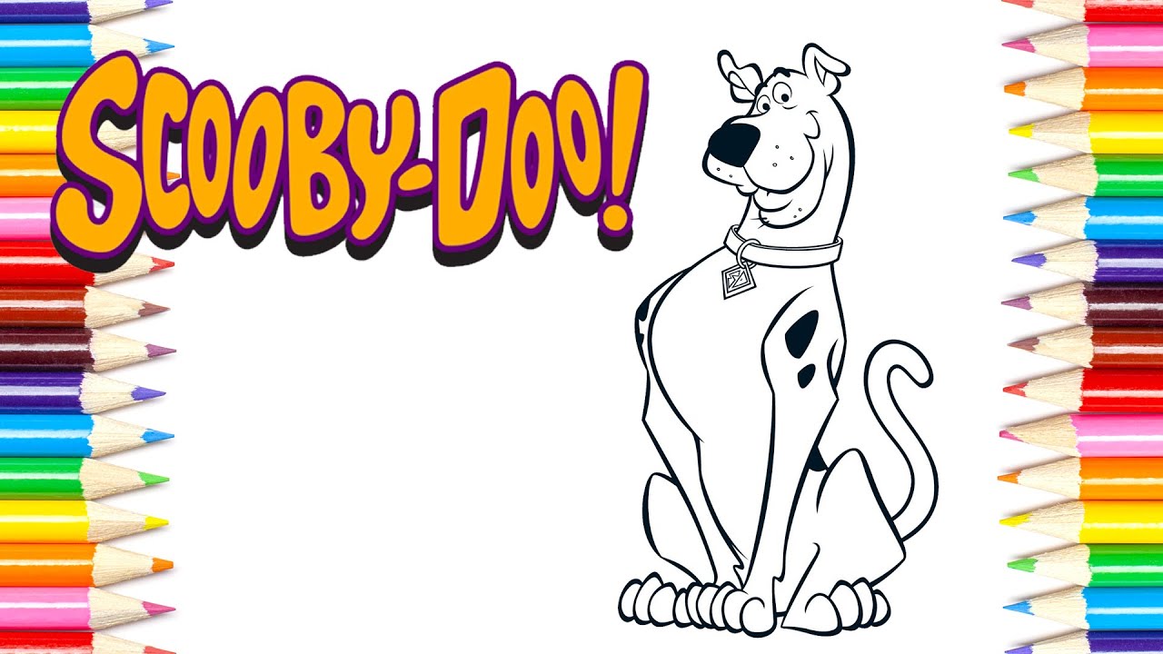 Scooby Doo Coloring Video For Kids YouTube scooby-doo-coloring-video-for-kids-youtube
