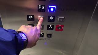 Modernized ECC Elevator at Hilton Universal City, Hollywood CA (First Day of 2019!!)