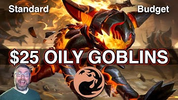 WIN FAST with BUDGET OILY GOBLINS 🔥🔥🔥 | Standard | Tribal Tuesdays | Arena MTG Gaming