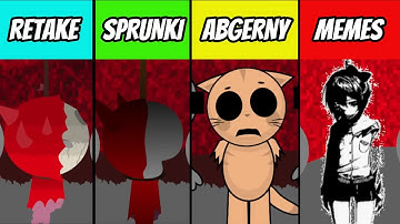 Every Monster Voice in Incredibox SPRUNKI RETAKE! Comparison of All New Mod Versions