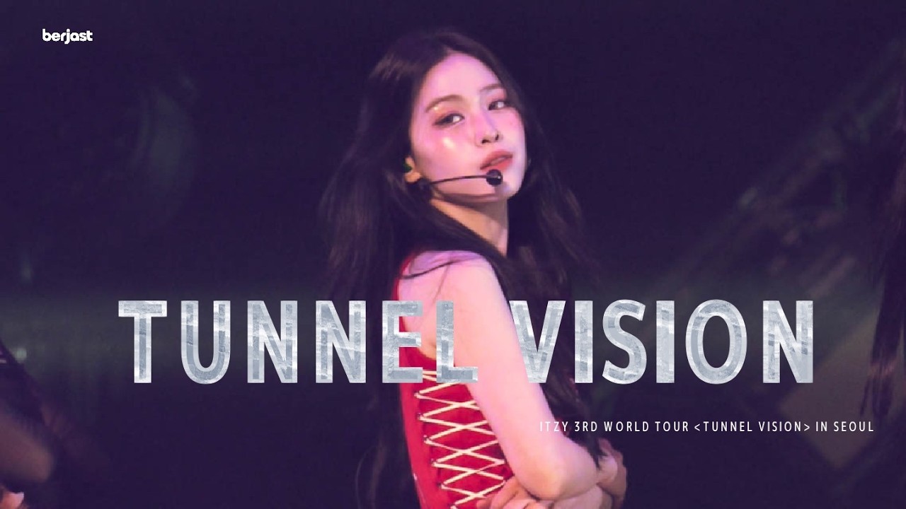 [4K] Tunnel Vision - RYUJIN FANCAM ITZY 3RD WORLD TOUR in Seoul D-2
