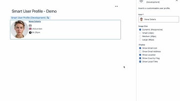 Smart User Profile Demo