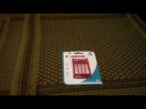 Canon AS-8V Pocket Calculator