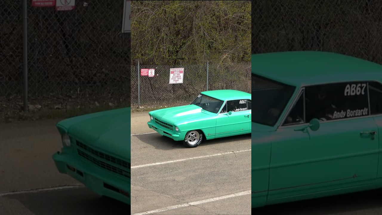 Green Chevy Nova