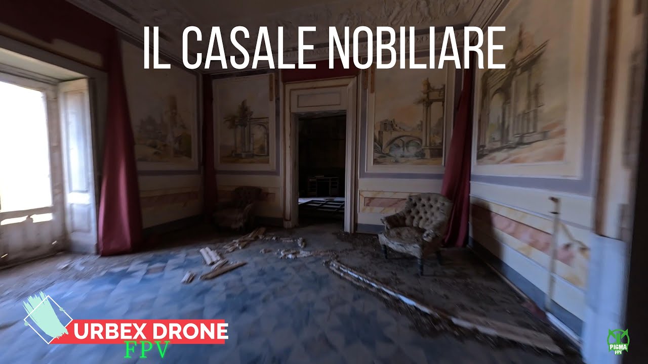 Casale Nobiliare abbandonato - URBEX - SICILIA - FPV DRONE