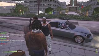 Taco picks up Randy Bullet from the Airport after Mr.K Perma | Prodigy RP | GTA RP | CG