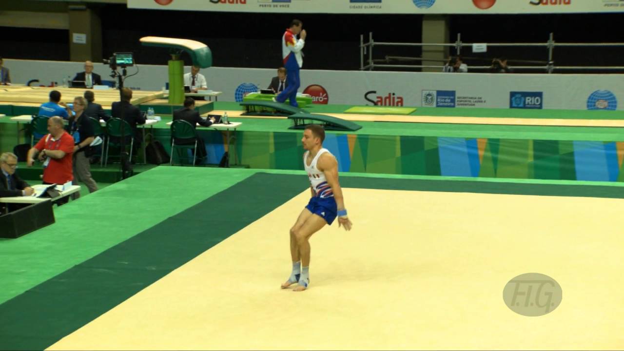 AUGUGLIARO Guillaume (FRA) - 2016 Olympic Test Event, Rio (BRA) - Qualifications Floor Exercise