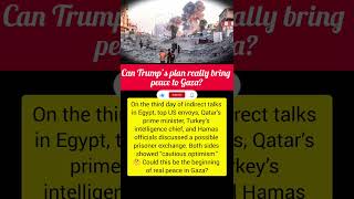 Trump’s Gaza Peace Plan: Can This End the War?|Breaking News🇺🇸 #Israel #Hamas #TrumpNews #WorldNews”