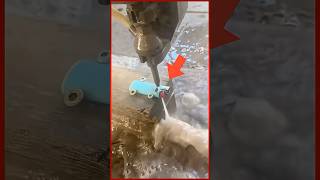 How Can Water Cut Through Metal? 🤯 #shorts #waterjet #engineering