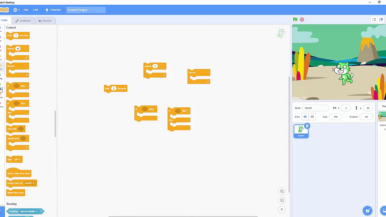 Scratch - Control Blocks