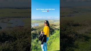 Seven Sisters Cliffs is one of the best hiking day trips from London #london #shorts #youtubeshorts