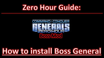 Zero Hour Guide: How to install the Boss General