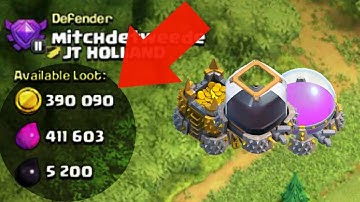 Clash of Clans | ˝AWESOME DARK ELIXIR RAID˝ over 5K On Max TH9(GoHoWi)