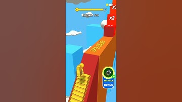 Stair Run Gameplay Walkthrough (İOS,Android) - Level 3 #Shorts