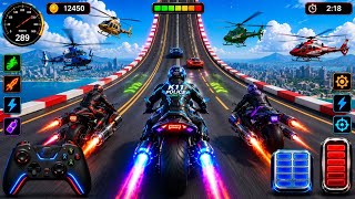 37 IMPOSSIBLE GT MOTO BIKE RACING 2026 - HARD BIKE RACING STUNTS 3D - ANDROID GAMEPLAY screenshot 5
