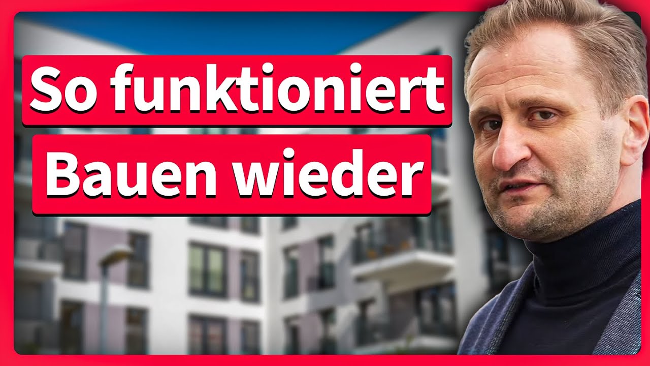 So können Bauprojekte in Deutschland wieder funktionieren